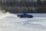 Jaguar XKR-S Convertible on Ice Drives in Finland 2012 года